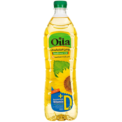 روغن آفتابگردان غنی شده 810 گرم اویلا با ویتامین D۳ 